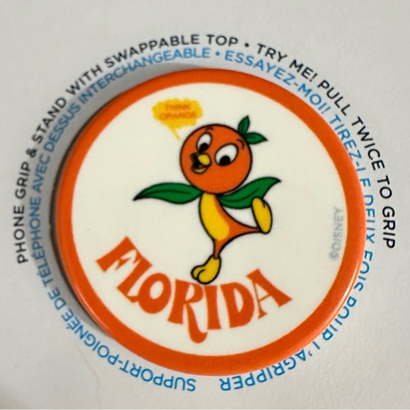 Popsocket - Orangebird - Popgrip - Swappable NWT - Picture 2 of 3